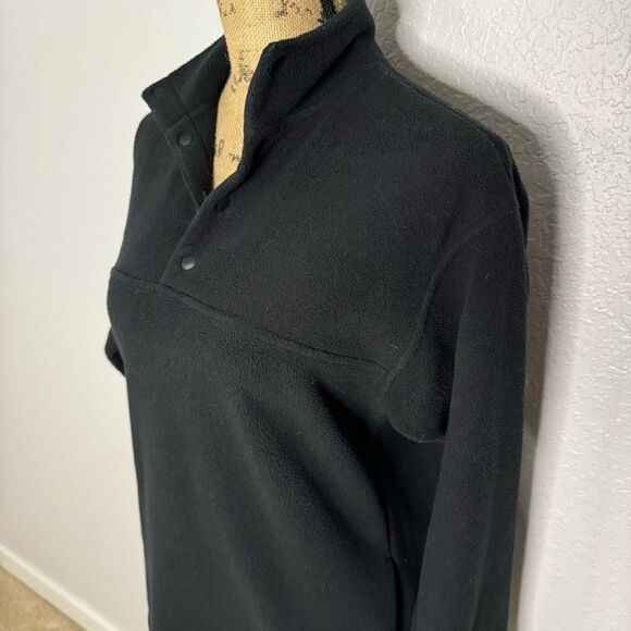 Aritzia TNA Polar 1/4 Button Pullover Sweater Size XXS Mock Neck Classic Jacket - Picture 2 of 9